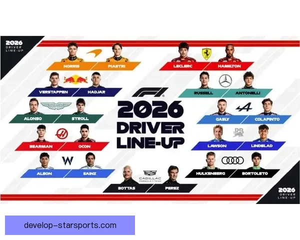 聚焦新赛季F1风云变幻豪门车队角逐冠军前景解析全球格局再起波澜