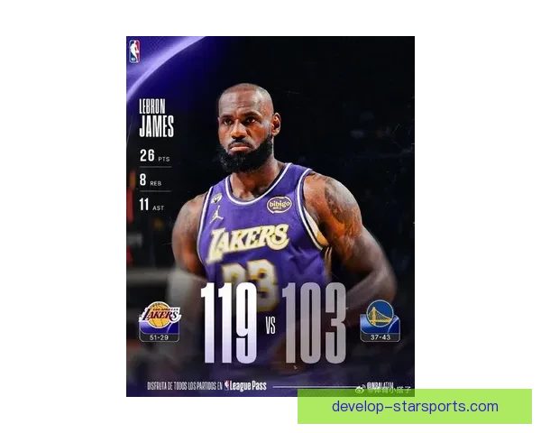 湖人迎战勇士激战三加时 詹姆斯关键时刻展现王者风范